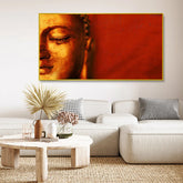 Modern Buddha Canvas Painting